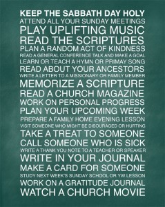 Sabbath Day Printable | Inkablinka